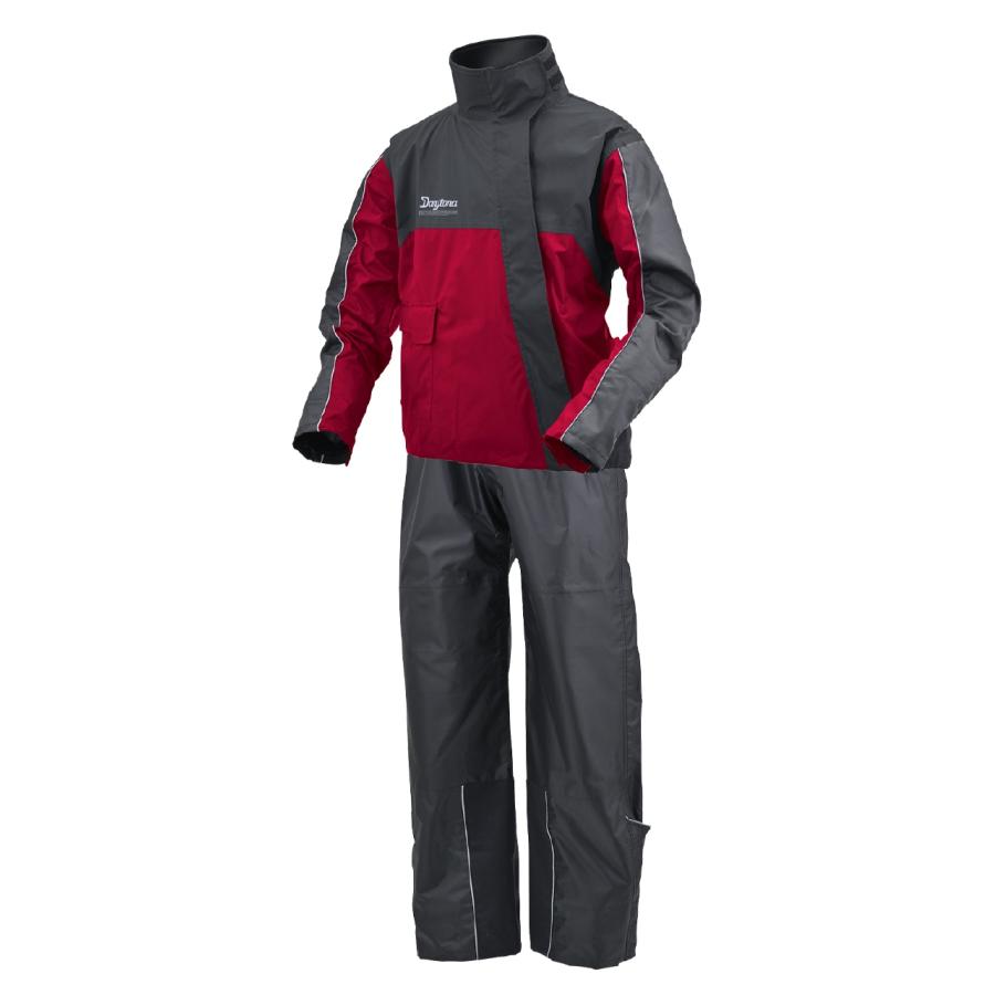 Other - Daytona (デイトナ) DR-001 ハイパフォーマンスレインウエア 上下セット レッド L 48287