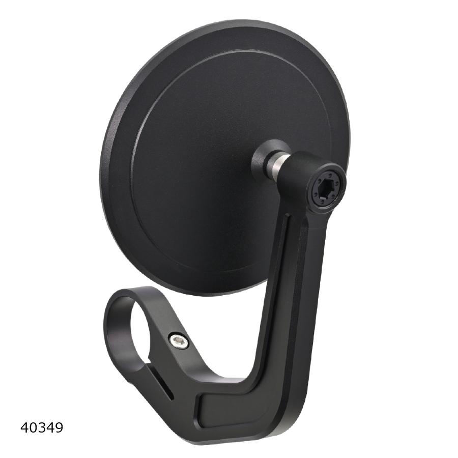 Daytona (デイトナ) BEミラーYAIBA CIRCLE ブラック 40349