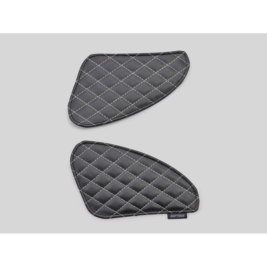 Daytona (デイトナ) レザーニーグリップパッドブラック/ GB350 49170
