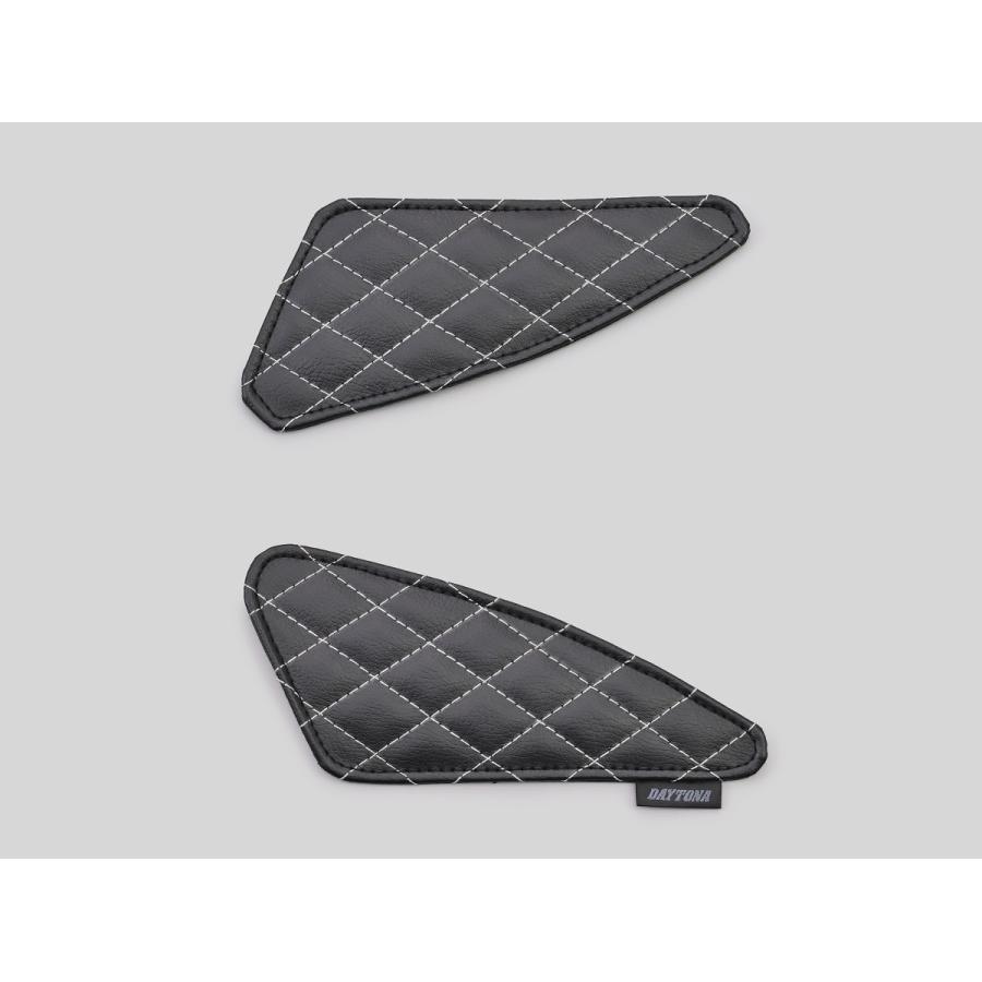 Daytona (デイトナ) レザーニーグリップパッド ブラック SR 49194