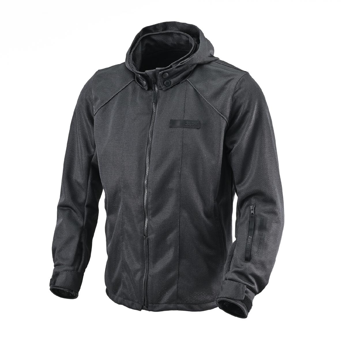 Daytona (デイトナ) DJ-025 ライトウェイトフルメッシュパーカー ブラック/2XL 49760(2.0)