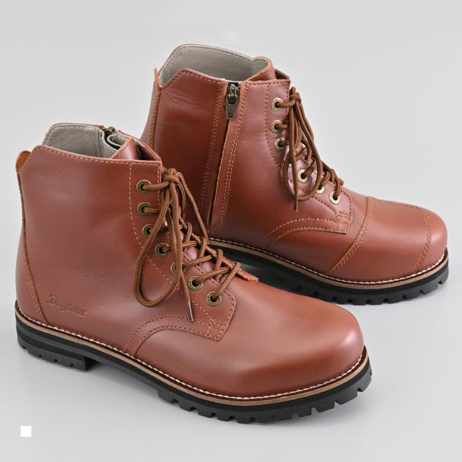 Daytona (デイトナ) DS-004 WPレースアップブーツ ブラウン 24.0 62840