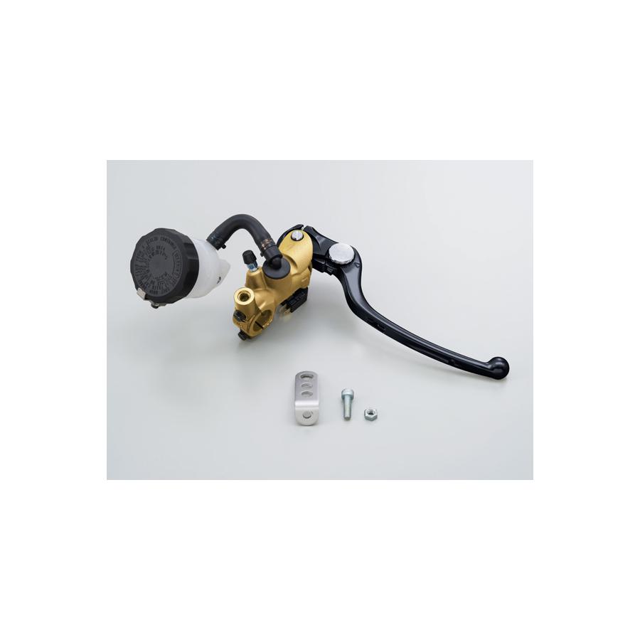 DAYTONA (デイトナ) ラジアルブレーキマスターシリンダーキット 縦型φ17 ラジポン (レバーカラー：ブラック) (ボディカラー：ゴールド) 79889(2.0)