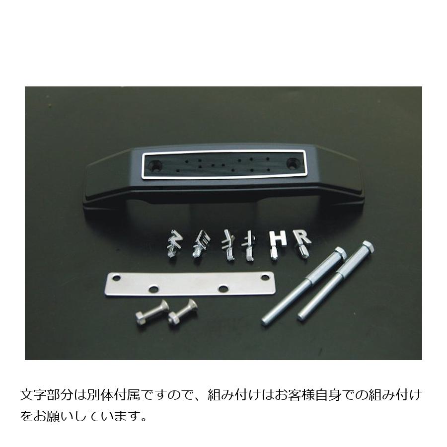 ドレミコレクション フォークカバーエンブレム ブラック ステー付 ZEPHYR750/400/χ 20137