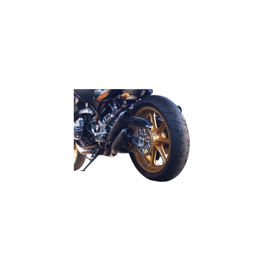 ドレミコレクション 4本出しマフラー レーシング ブラック Z900RS 35200