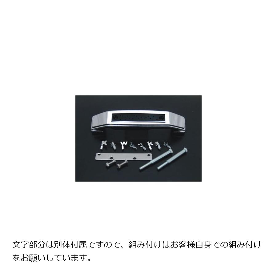 ドレミコレクション フォークカバーエンブレム メッキ ステー付 ZEPHYR750/400/χ 20062