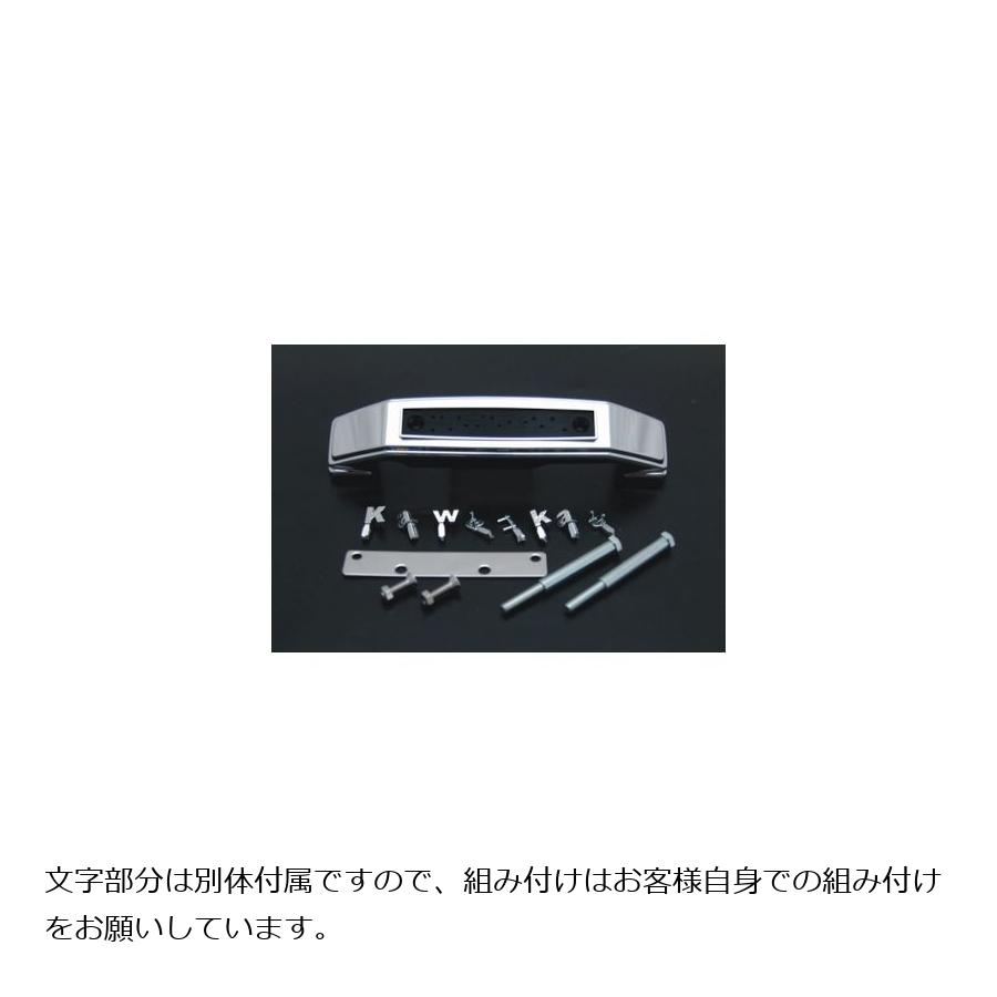 ドレミコレクション フォークカバーエンブレム メッキ ステー付 ZEPHYR1100 30022