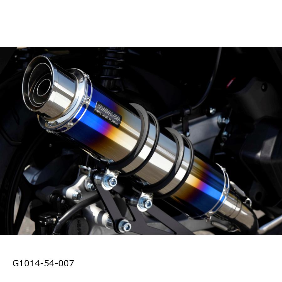 BEAMS (ビームス) R-EVO2 ヒートチタンサイレンサー PCX125 8BJ-JK05 G1014-54-007