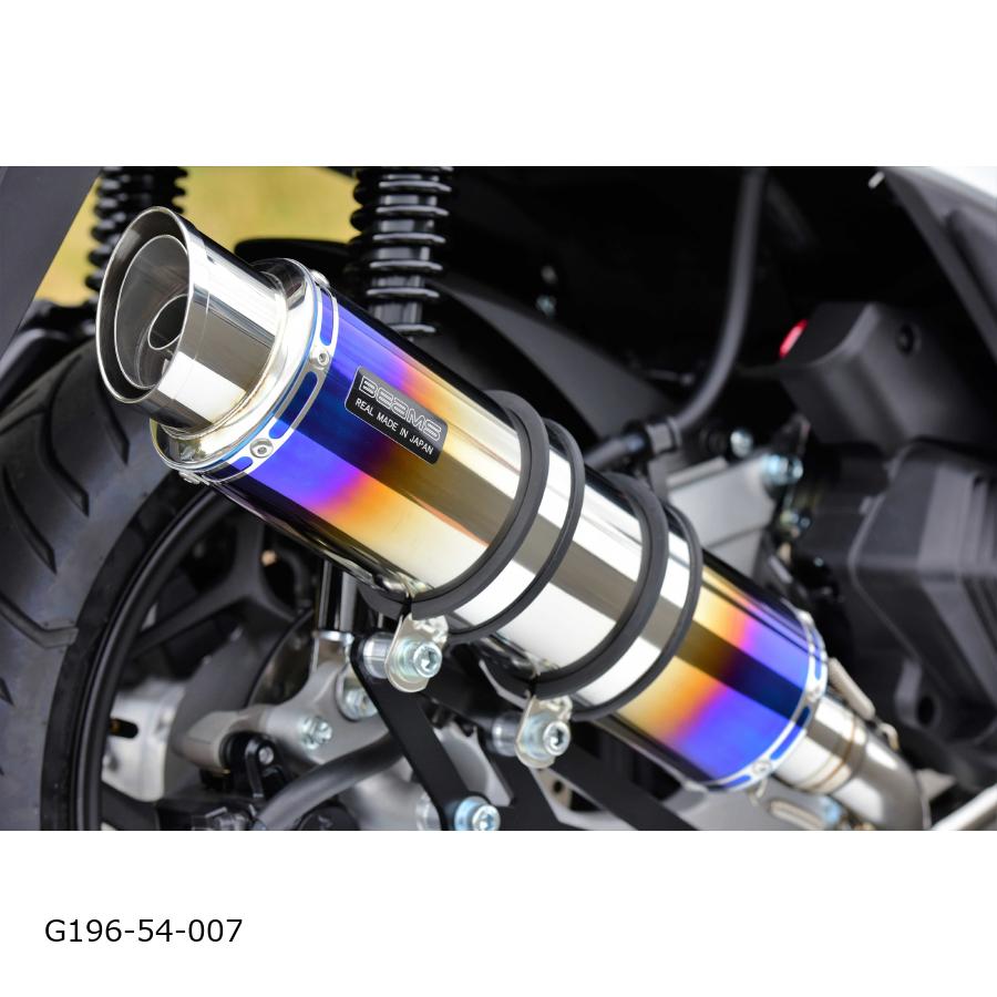 Mufflers - BEAMS (ビームス) R-EVO2 ヒートチタンサイレンサー PCX160 2BK-KF47 G196-54-007