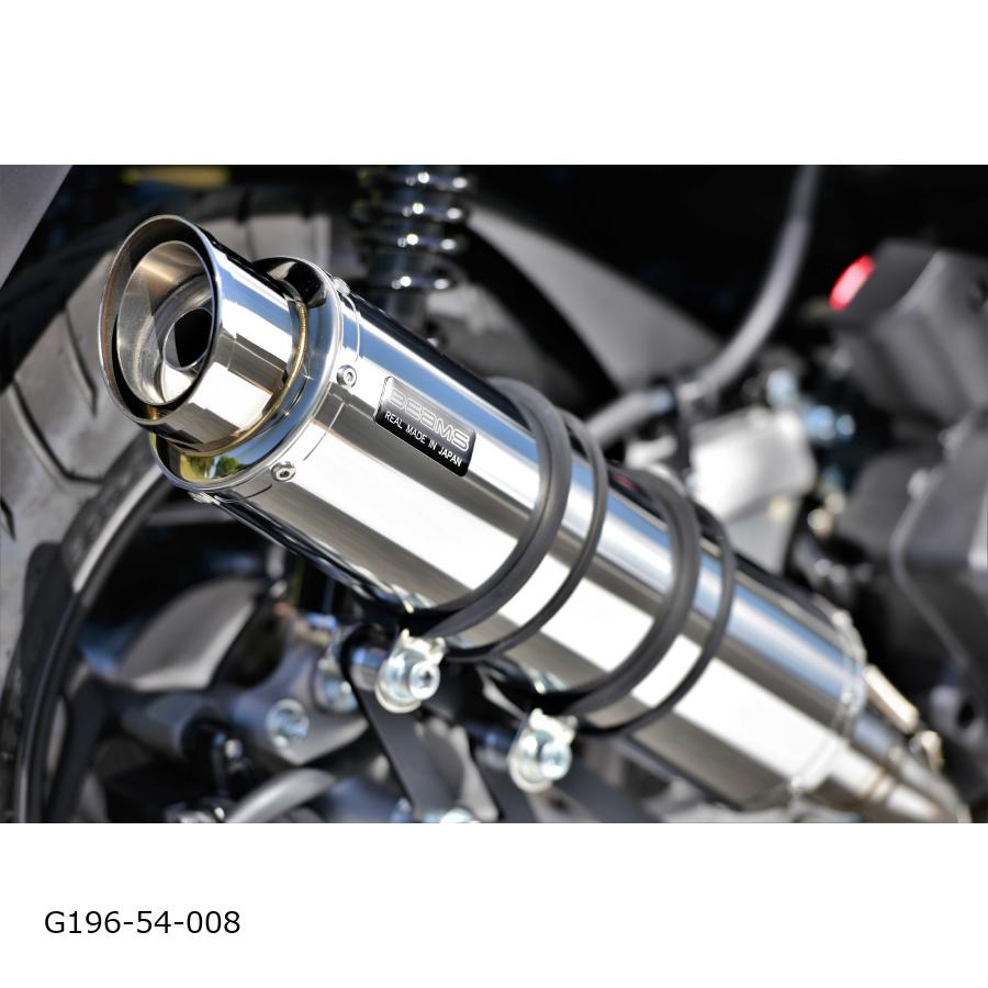 BEAMS (ビームス) R-EVO2 ステンレスサイレンサー PCX160 2BK-KF47 G196-54-008(2)