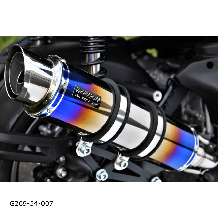 BEAMS (ビームス) R-EVO2 ヒートチタンサイレンサー X FORCE 8BK-SG79J G269-54-007