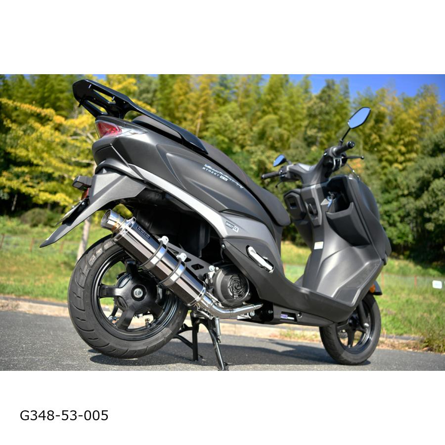 BEAMS (ビームス) R-EVO SMBサイレンサー バーグマンストリート125EX 8BJ-EA23M G348-53-005