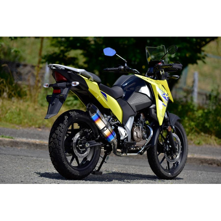 BEAMS (ビームス) CORSA-EVO2 ヒートチタンサイレンサー政府認証 V-STROM250SX 8BK-EL11L G349-65-S1J