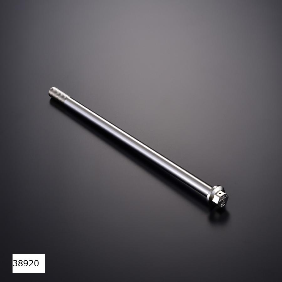 Gクラフト (ジークラフト) GcraftxKOOD クロモリアクスルシャフト M12-290mm モンキー125純正ステップピボットシャフト対応 38920