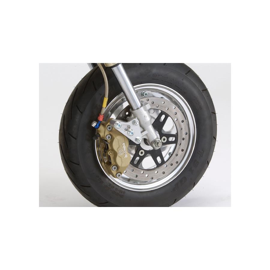 G-CRAFT (ジークラフト) フロントキャリパーサポート ブレンボ4P KSR1/2フォーク用 31097