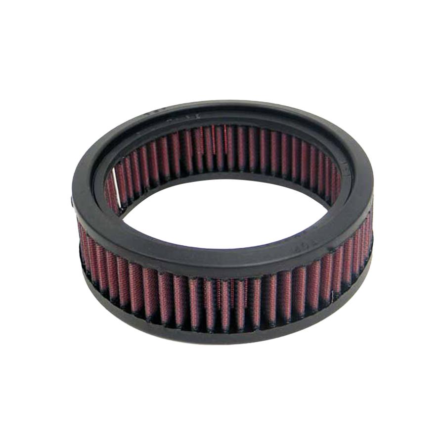 K&N (ケーアンドエヌ) エアエレメント エアクリーナー ラウンド S＆S Dキャブ ティアドロップ 内径117 外径152 高さ52 E-3224