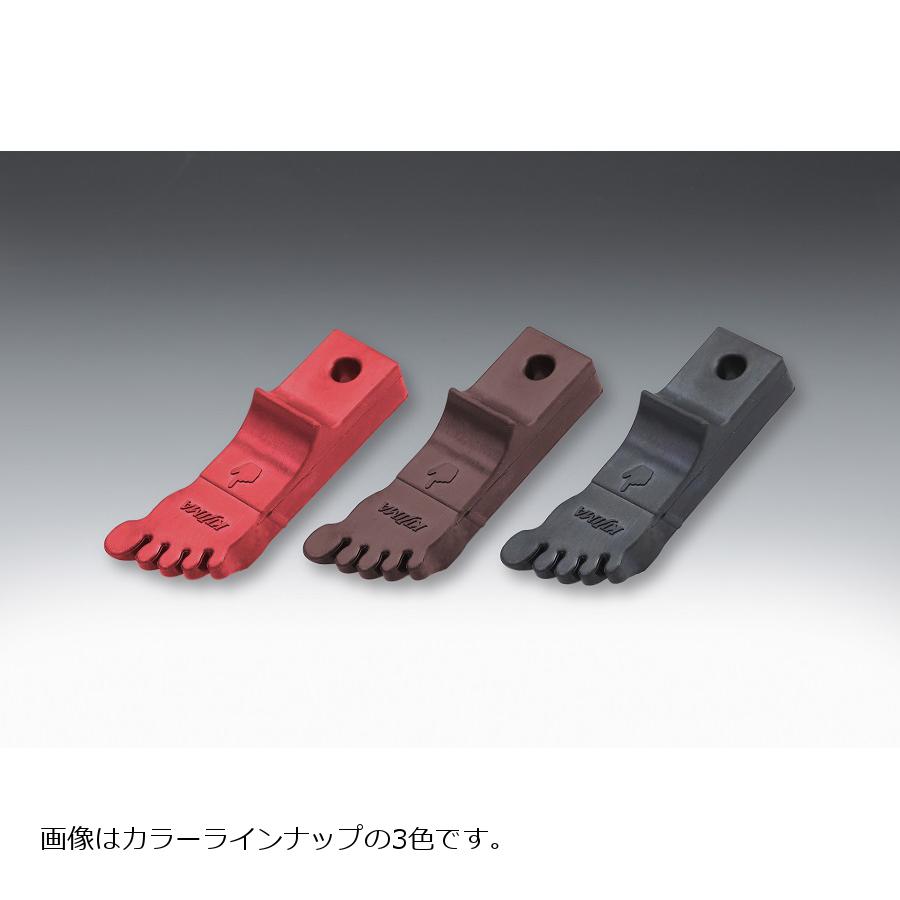 KIJIMA(キジマ) サイドスタンドゴム 足型 レッド スーパーカブ/クロスカブ/カブプロ/リトルカブ