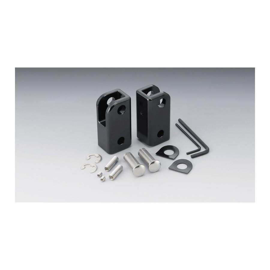 KIJIMA (キジマ) ステップアップブラケット 35mm ヤマハ ブラック LRセット 213-1881