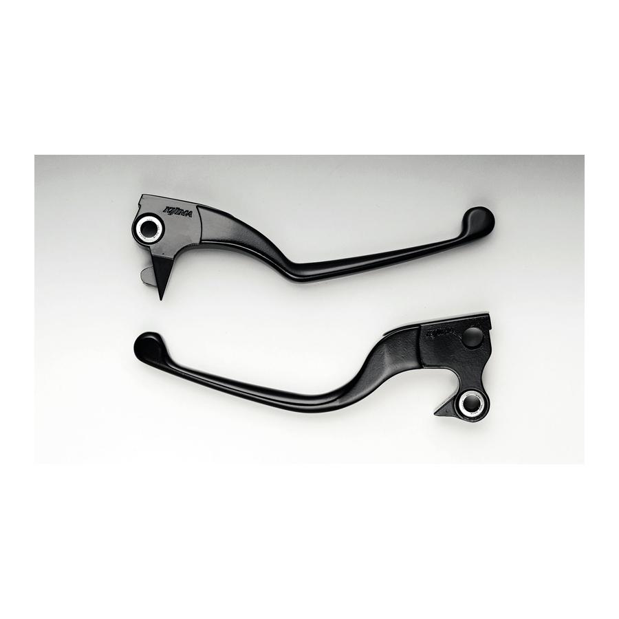 KIJIMA(キジマ) スリムレバー アルミ ブラック ベアリングイリ スポーツスター