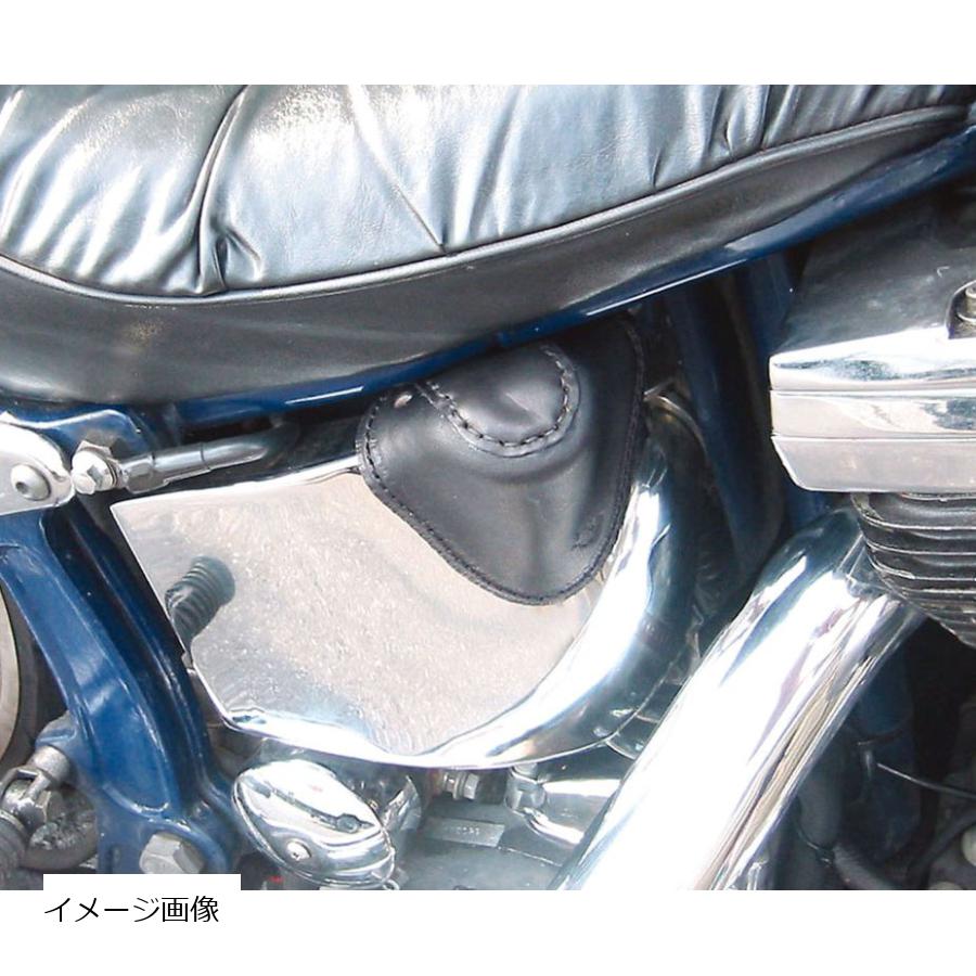 KIJIMA(キジマ) オイルタンクプロテクター レザー ブラック ソフテイル EVO/TC88