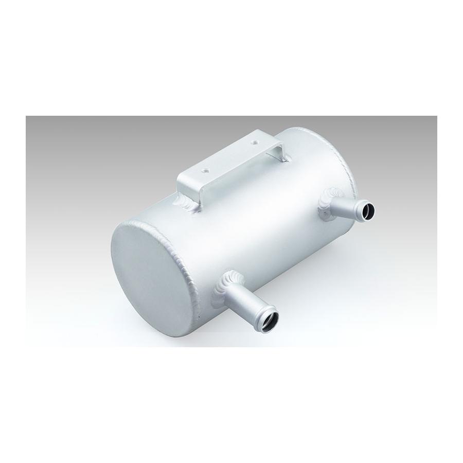 KIJIMA (キジマ) オイルキャッチタンク 500cc アルミ/シルバー 丸 106-1172