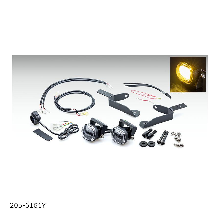 KIJIMA (キジマ) フォグランプKIT LED (イエロー) レブル250 Sエディション 205-6161Y