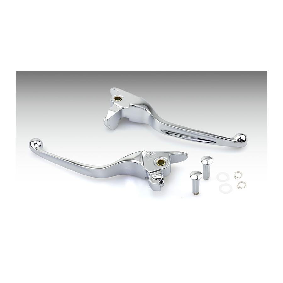 KIJIMA (キジマ) スリムレバー アルミダイキャスト クローム ツーリング HD-04258