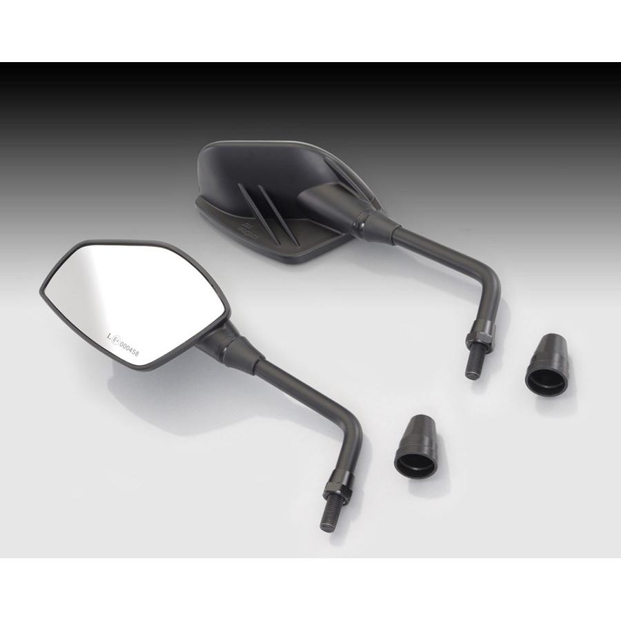 KITACO (キタコ) GPRミラー(T3) 右 正ネジ M10 ブラック