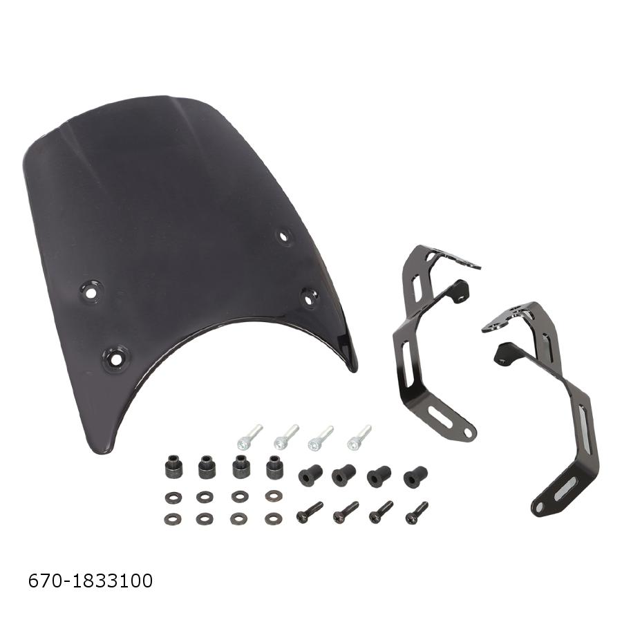 KITACO (キタコ) エアロバイザー(スモーク) GB350S(NC59/21) 670-1833100