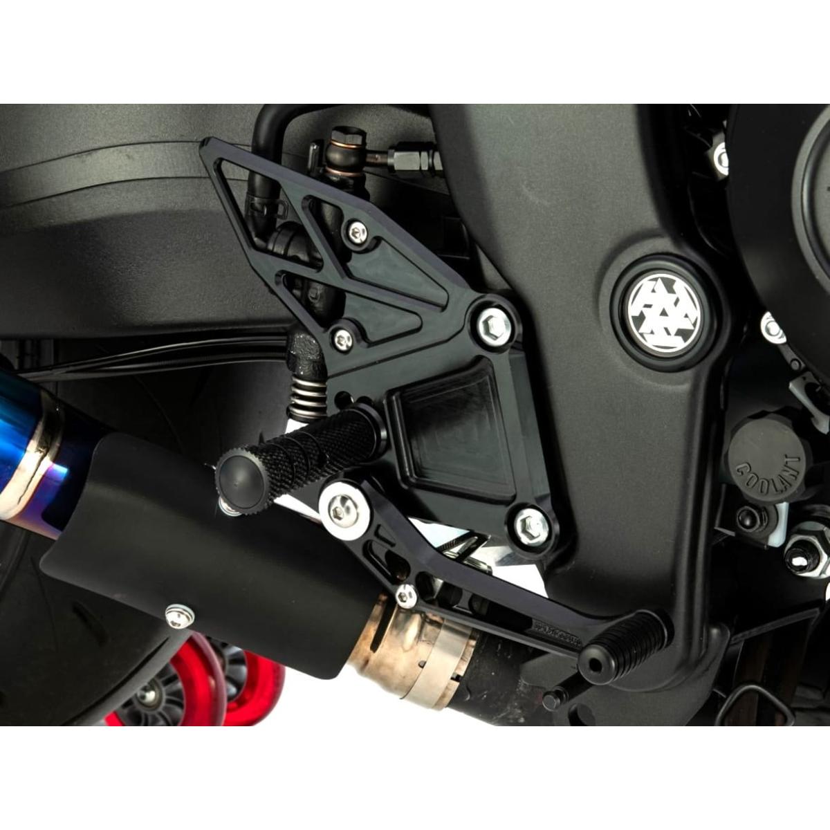 Kファクトリー (ケイファクトリー) ライディングステップ Bタイプ スーパーブラック CB1000F 092MZBR154R