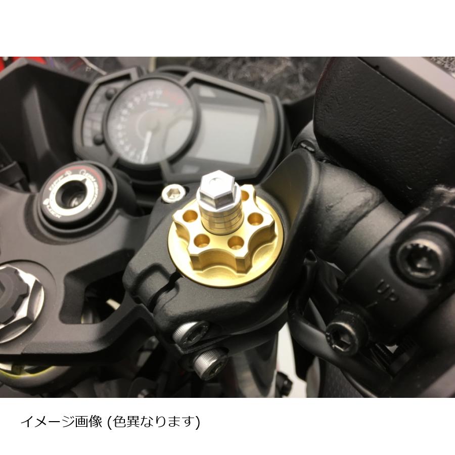 Kファクトリー (ケイファクトリー) フロントフォークトップキャップ スーパーBK Ninja250 184XZDR024R