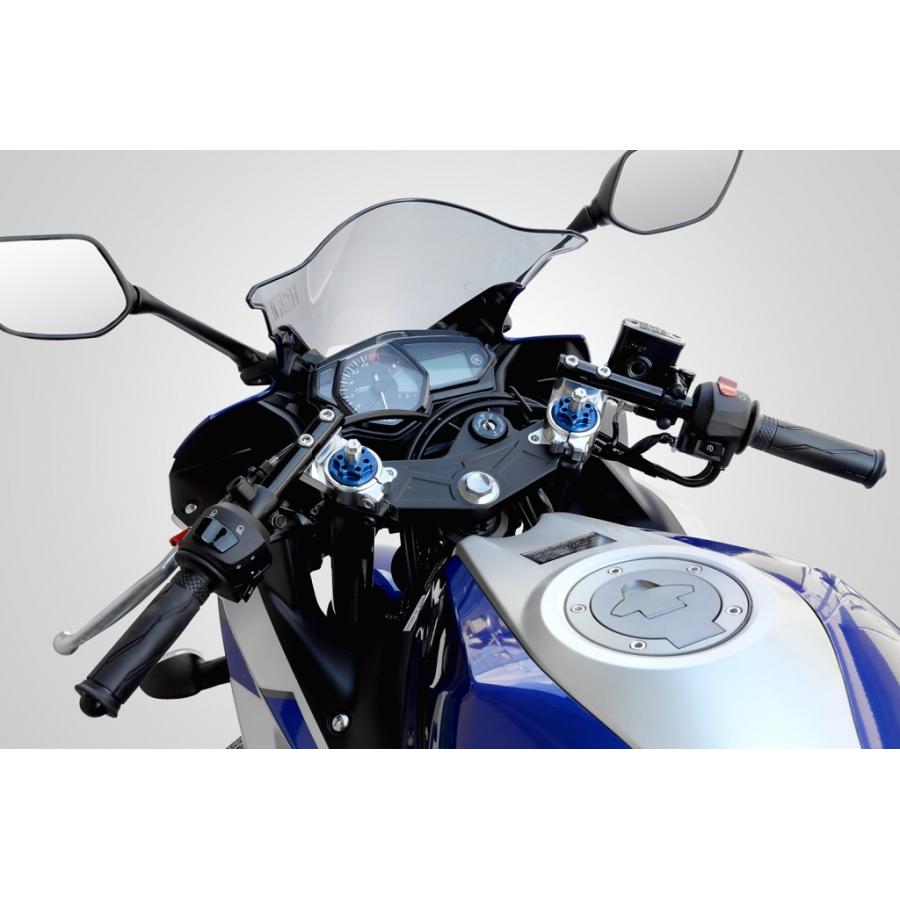 Flat Bars - Kファクトリー (ケイファクトリー) ハンドルバーキット シルバー YZF-R25 344HZDX017H