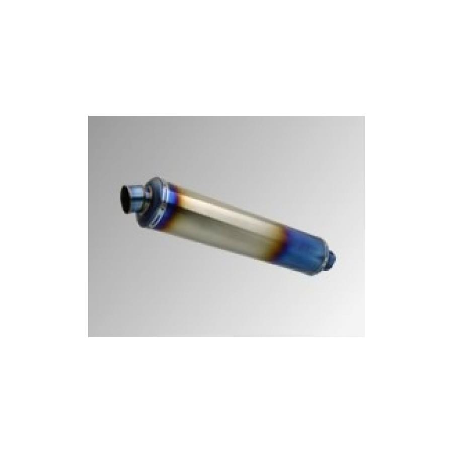 Kファクトリー (ケイファクトリー) ディアブロSサイレンサー ラウンド SBL-B 前後ともブルーの焼き色つき 縦フック 000PBZZZAG000