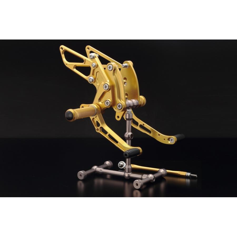 Kファクトリー (ケイファクトリー) ライディングステップ ステイゴールド NINJA1000 11/Z1000 10 160MZBR0544