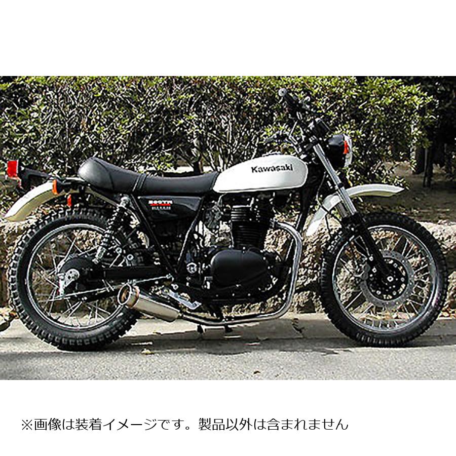 KAWASAKI - ウイルズウィン ドラッグバイソンバズーカタイプマフラー 250TR(FI車) 792-58-52