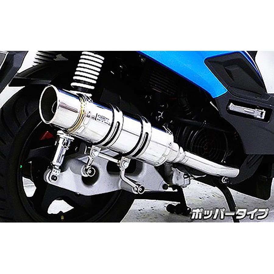 ウイルズウィン ロイヤルマフラーポッパータイプ SYM New Fighter150ZR 1262-59-02
