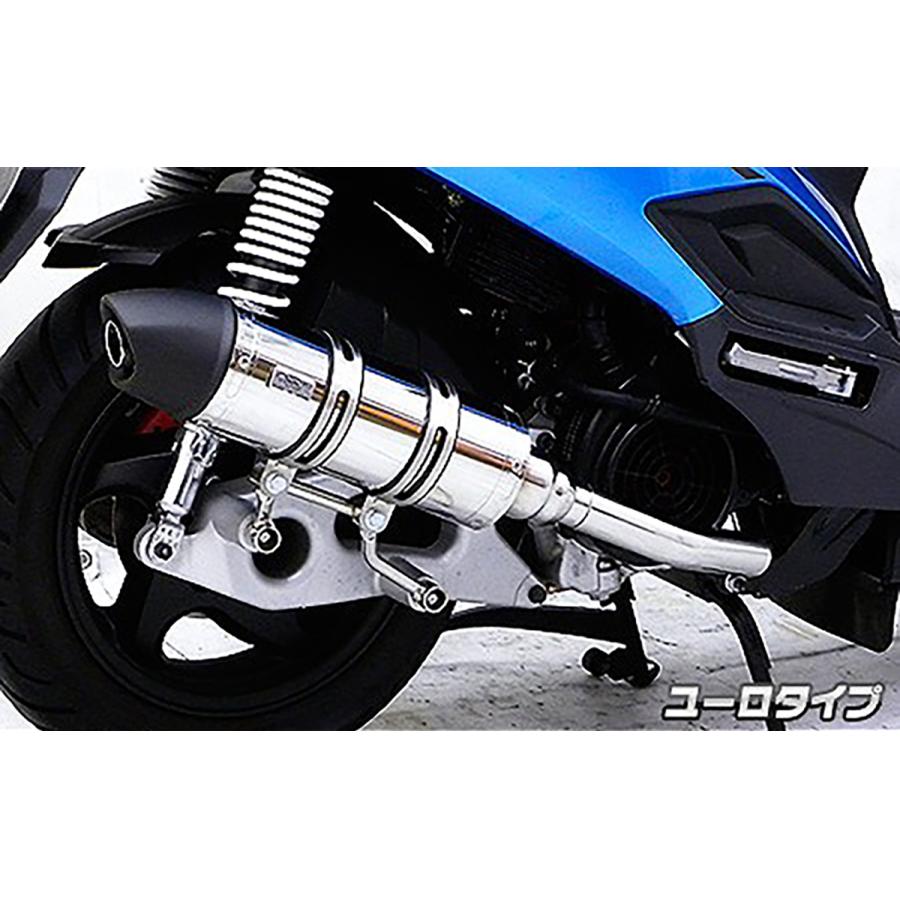 ウイルズウィン ロイヤルマフラーユーロタイプ SYM New Fighter150ZR 1262-59-04
