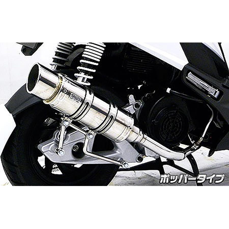 ウイルズウィン ロイヤルマフラーポッパータイプ SYM JET POWER125 522-59-02