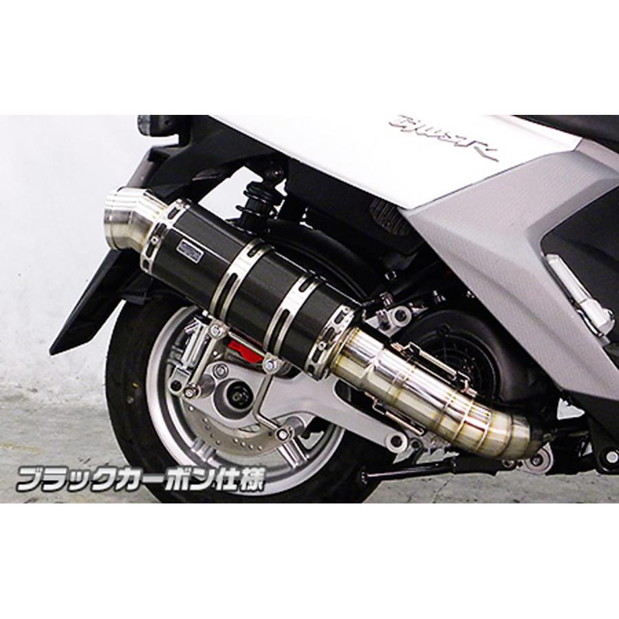 ウイルズウィン プレミアムマフラー ブラックカーボン BWS125日本モデル(2BJ-SED9J・EBJ-SEA6J)