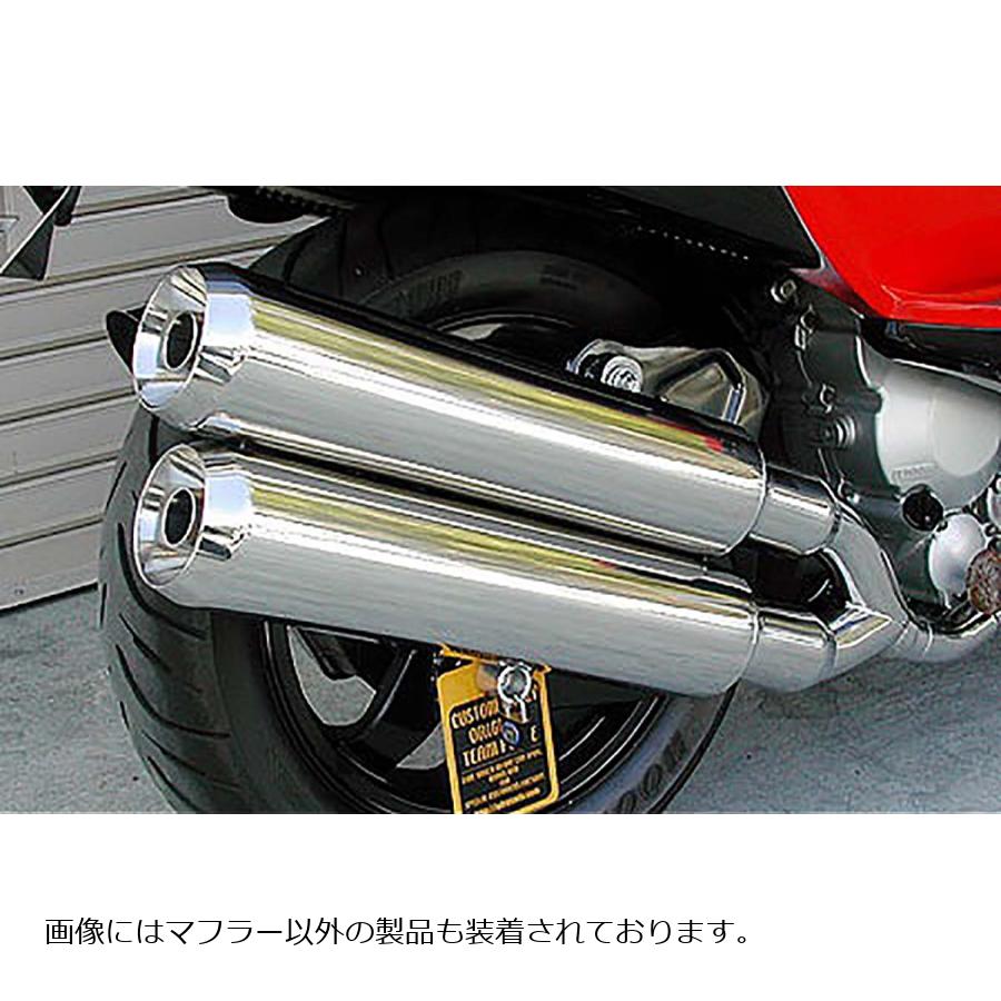 ウイルズウィン スタイリッシュツインマフラー/ジェット SKYWAVE250(CJ43) 322-14-04