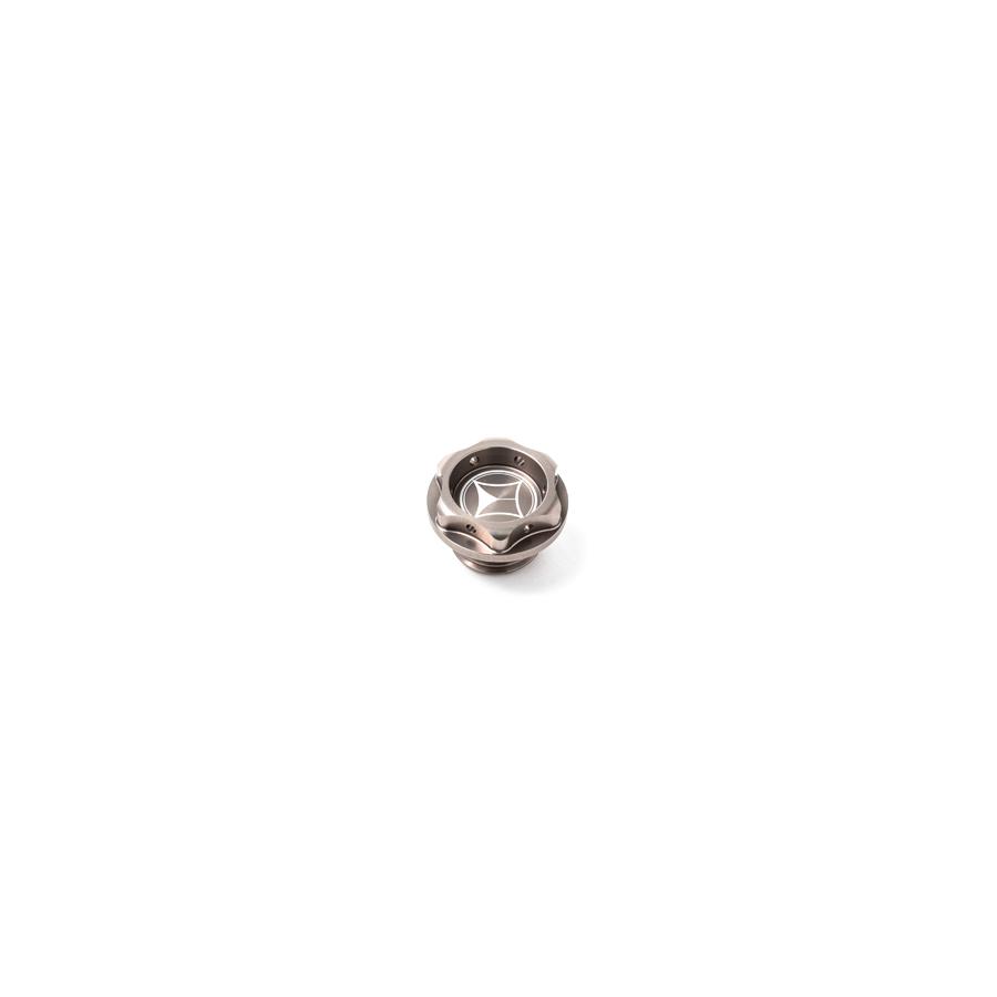 MORIWAKI (モリワキ) オイルフィラーキャップ OIL FILLER CAP M27xP3 CROWN Ti ゴールド 01561-21354-G0