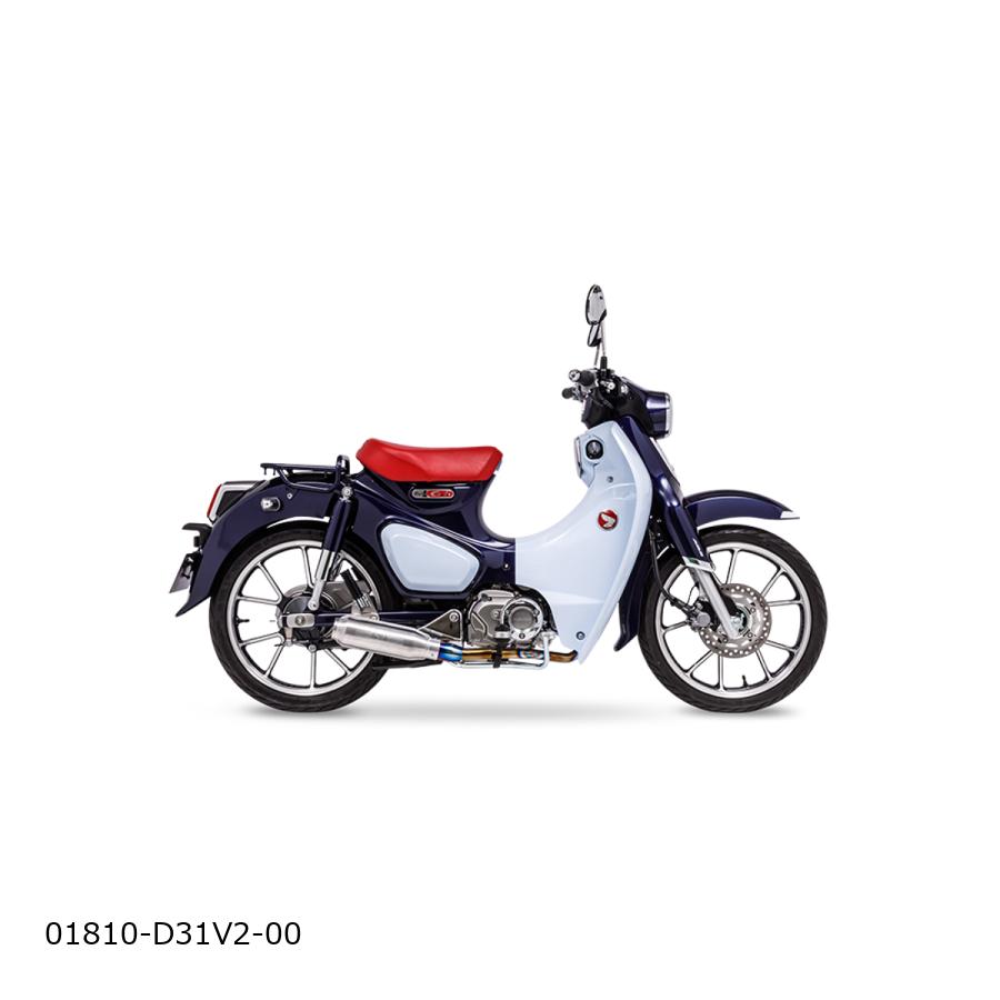 MORIWAKI (モリワキ) フルエキゾースト SHORT MONSTER C125 HEAT GRADATION TITANIUM 01810-D31Z7-00