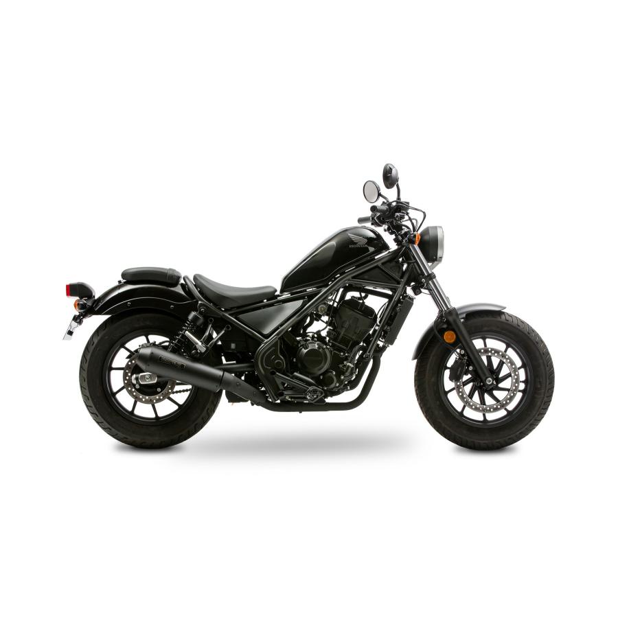 MORIWAKI (モリワキ) スリップオン マフラー NEO CLASSIC ブラック レブル250 REBEL250 01810-HG1P6-10