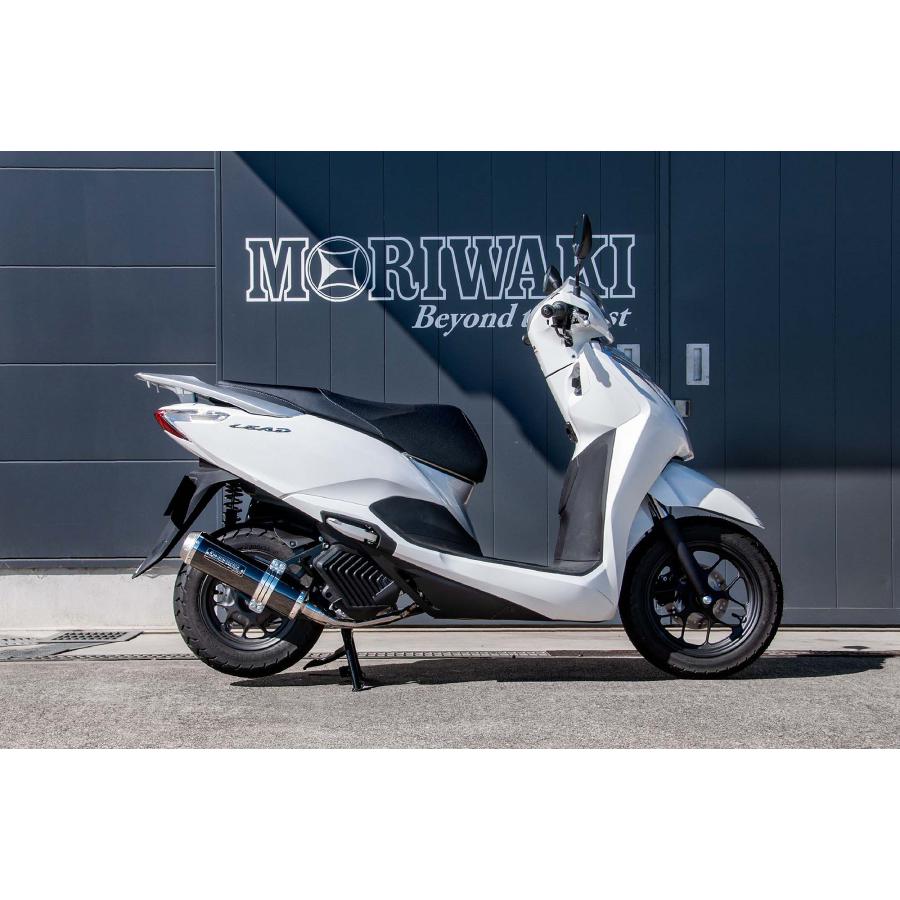 MORIWAKI (モリワキ) フルエキゾーストマフラー ZERO BP-χ LEAD125 01810-L81W4-00
