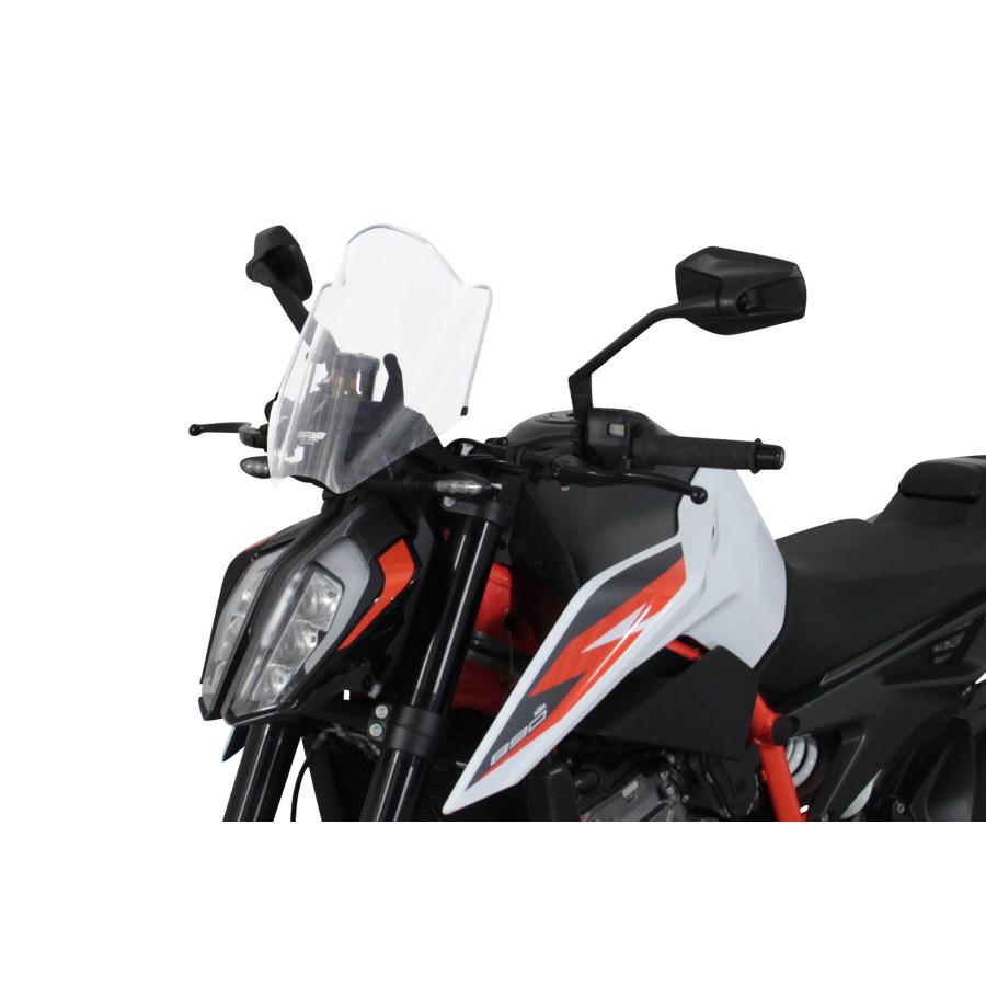 MRA (エムアールエー) スクリーン レーシング クリア 890 DUKE/R 4025066170685