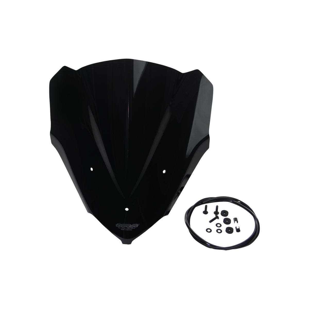 MRA(エムアールエー) スクリーン レーシング 風防 ブラック S1000R