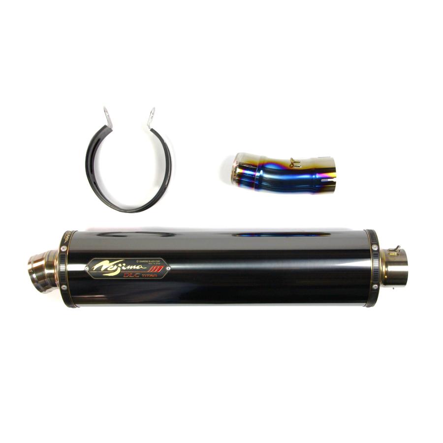 ノジマエンジニアリング DLCチタン スリップオン ZRX1200DAEG 09-16 NT618SGTD-CLK
