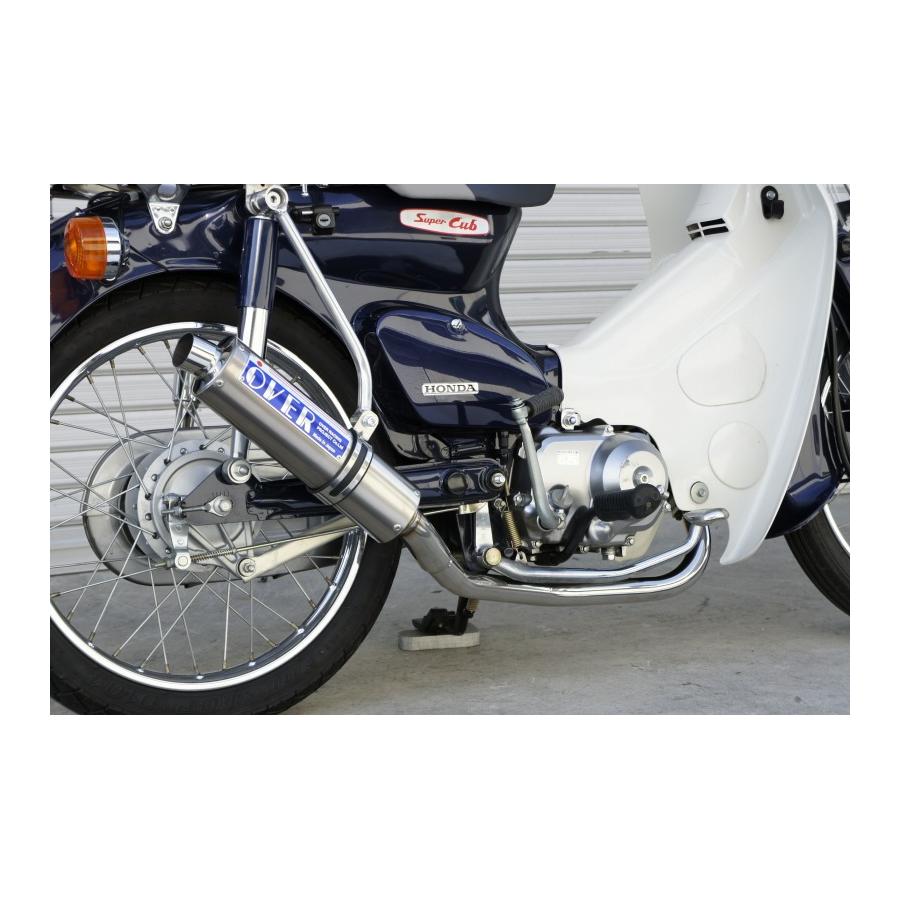 OVER RACING (オーバーレーシング) フルエキゾーストマフラー ステンチタンマフラー SUPER CUB90[スーパーカブ] 13-122-02 オーヴァーレーシング