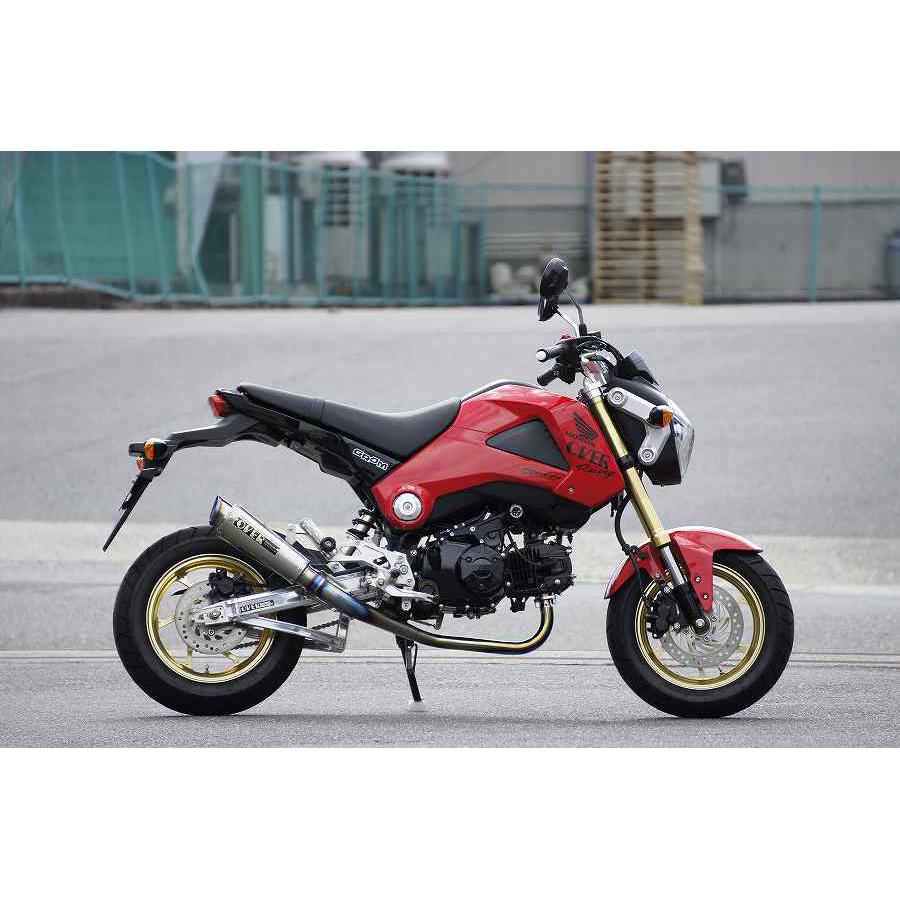 51 cc 〜125 cc  - OVER RACING(オーバーレーシング) GP-PERFORMANCE RS-R フルチタン GROM グロム13-22-21R オーヴァーレーシング