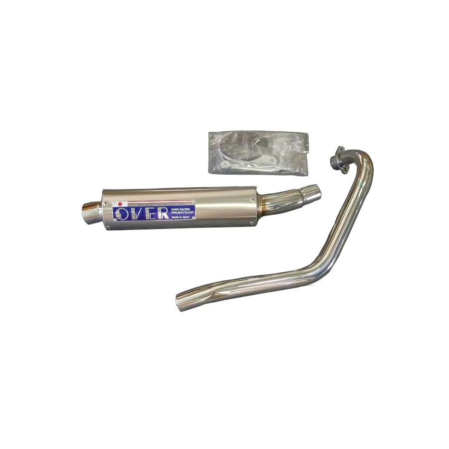 OVER RACING (オーバーレーシング) フルエキゾーストマフラー ステンチタン マフラー MONKEY FI 09-[モンキー] 16-011-16 オーヴァーレーシング